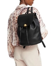 FURLA MOONLIGHT Leather backpack Black - Women&rsquo;s Bags - 2