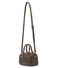 FURLA OLIVIA Leather handbag with shoulder strap muddy gray - Women&rsquo;s Bags - 4