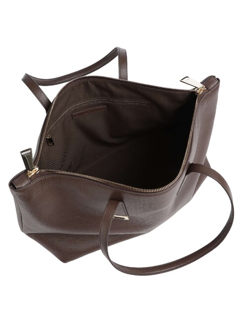 OLIVIA Leather shoulder shopping bag expressed - Women&rsquo;s Bags