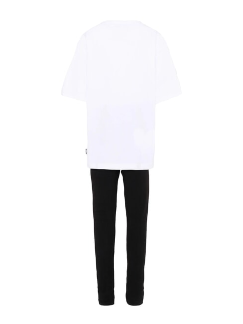 GRAPHIC T-shirt + Tracksuit Pants Kit nb bright white - Children's tracksuits