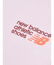 NEW BALANCE GRAPICH Children's cotton T-shirt light raspberry - Child T-shirt - 3