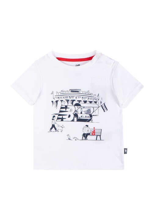 STADIUM Baby set: T-shirt + trousers nb bright white - Children's tracksuits