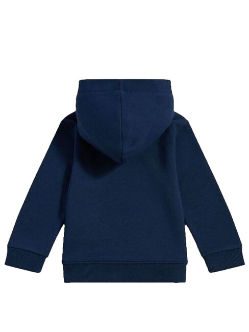 STACKED LOGO Children's sweatshirt, with hood nb navy - Baby Sweatshirt