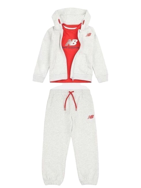 ZIP THRU Baby Kit ash heather - Baby Sweatshirt