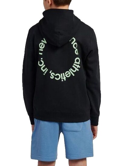 CIRCULAR LOGO Children's Sweatshirt, Full Zip nb caviar - Baby Sweatshirt