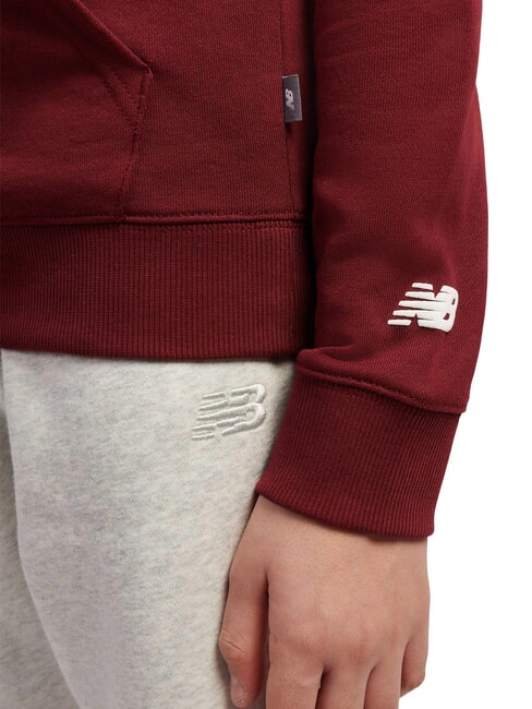 RUNNING CLUB Children's sweatshirt, with hood monarch burgundy - Baby Sweatshirt
