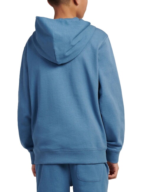 FRENCH TERRY Children's sweatshirt, with hood shoreline blue - Baby Sweatshirt