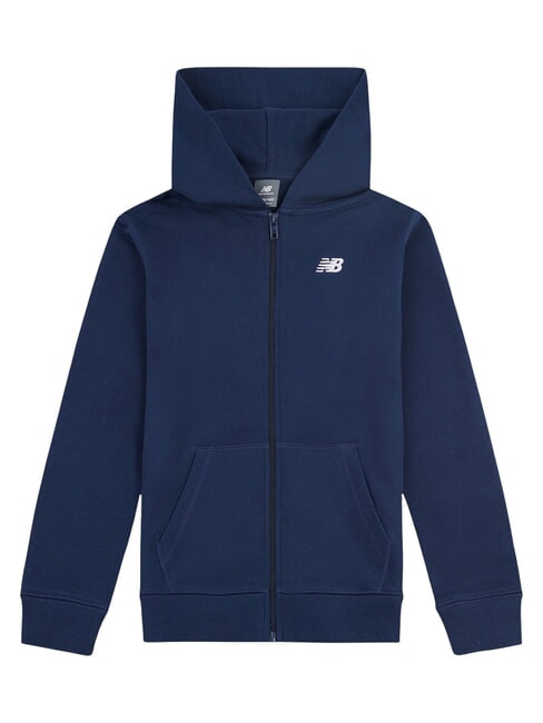 FRENCH TERRY Children's sweatshirt, with hood nb navy - Baby Sweatshirt