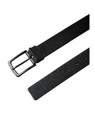 CALVIN KLEIN PIN BUCKLE Leather belt black/matte black - Belts - 3