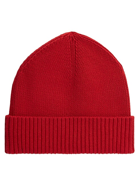 TH FLAG Cotton beanie hat with cuff medium red - Hats