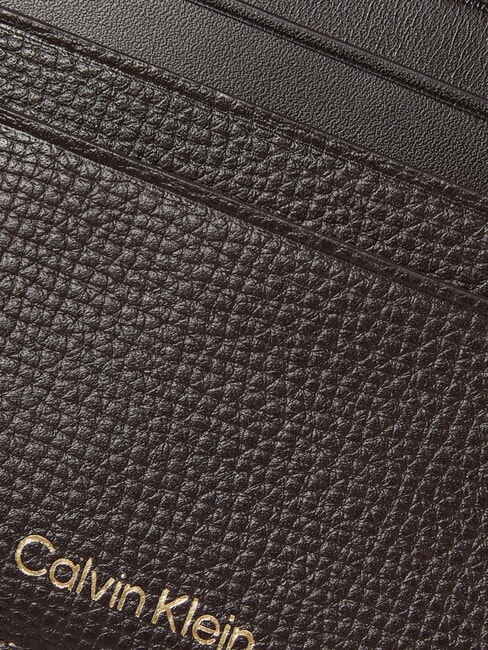 PREMIUM LEATHER Flat leather card holder ck dark brown - Men&rsquo;s Wallets