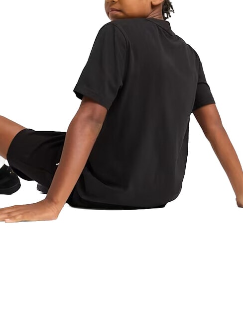 WARDROBE ESS Short-sleeved T-shirt, in pure cotton black - Child T-shirt