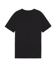 PUMA WARDROBE ESS Short-sleeved T-shirt, in pure cotton black - Child T-shirt - 5