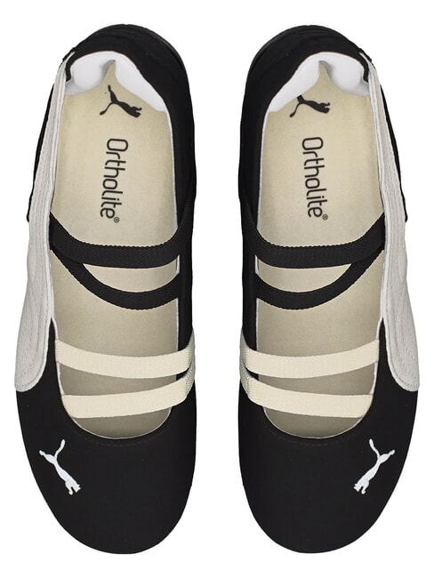 SPEEDCAT BALLET SD JR Leather ballerinas black- white- warm whi - Baby Shoes