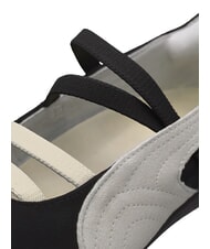 PUMA SPEEDCAT BALLET SD JR Leather ballerinas black- white- warm whi - Baby Shoes - 6