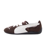 PUMA SPEEDCAT BALLET SD JR Leather ballerinas pink shimmer-white - Baby Shoes - 2