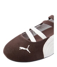 PUMA SPEEDCAT BALLET SD JR Leather ballerinas pink shimmer-white - Baby Shoes - 6