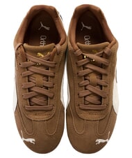 PUMA SPEEDCAT OG JR Leather sneakers haute coffee-frosted ivory - Baby Shoes - 3