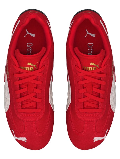 SPEEDCAT OG JR Leather sneakers for all time red-white - Baby Shoes
