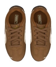 PUMA SPEEDCAT OG PS Mixed leather sneakers haute coffee-frosted ivory - Baby Shoes - 3