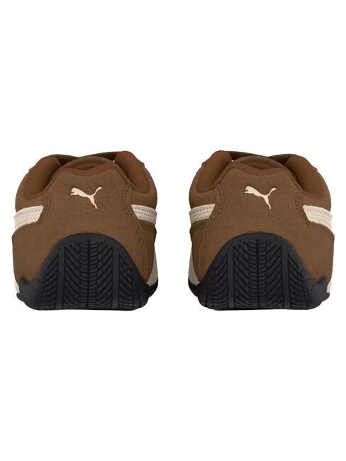 SPEEDCAT OG PS Mixed leather sneakers haute coffee-frosted ivory - Baby Shoes