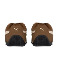 PUMA SPEEDCAT OG PS Mixed leather sneakers haute coffee-frosted ivory - Baby Shoes - 4