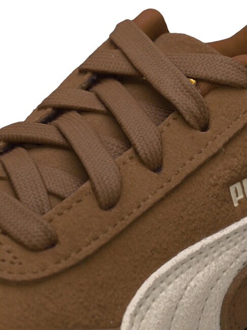 SPEEDCAT OG PS Mixed leather sneakers haute coffee-frosted ivory - Baby Shoes