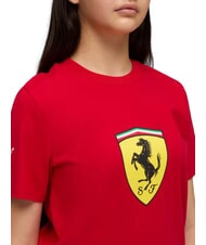 PUMA FERRARI Short-sleeved cotton T-shirt racing red - Child T-shirt - 4