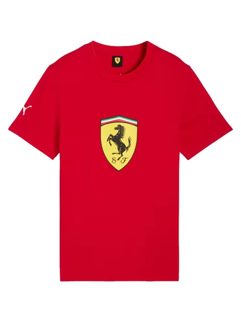FERRARI Short-sleeved cotton T-shirt racing red - Child T-shirt