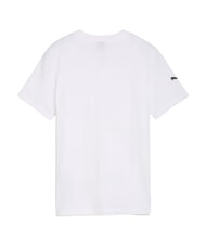 PUMA FERRARI Short-sleeved cotton T-shirt white - Child T-shirt - 5