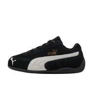 PUMA SPEEDCAT OG PS Mixed leather sneakers black and white - Baby Shoes - 2