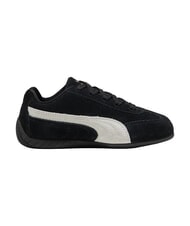 PUMA SPEEDCAT OG PS Mixed leather sneakers black and white - Baby Shoes - 4