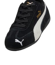 PUMA SPEEDCAT OG PS Mixed leather sneakers black and white - Baby Shoes - 5