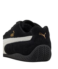 PUMA SPEEDCAT OG PS Mixed leather sneakers black and white - Baby Shoes - 6