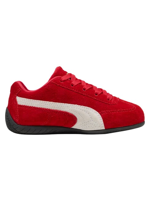 SPEEDCAT OG PS Mixed leather sneakers for all time red-white - Baby Shoes