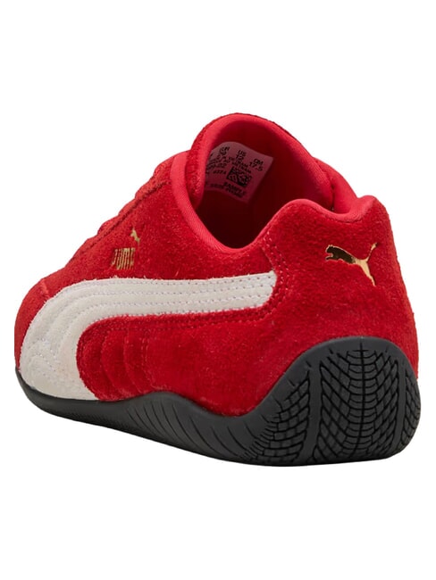 SPEEDCAT OG PS Mixed leather sneakers for all time red-white - Baby Shoes