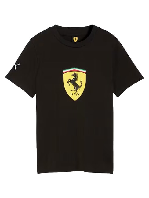 FERRARI Short-sleeved cotton T-shirt black - Child T-shirt