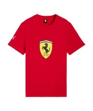 PUMA FERRARI Short-sleeved cotton T-shirt racing red - Child T-shirt - 5