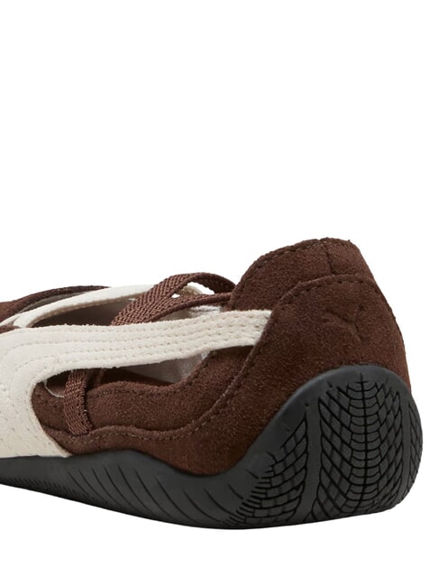 SPEEDCAT BALLET SD PS Ballerinas chestnut brown-warm white - Baby Shoes