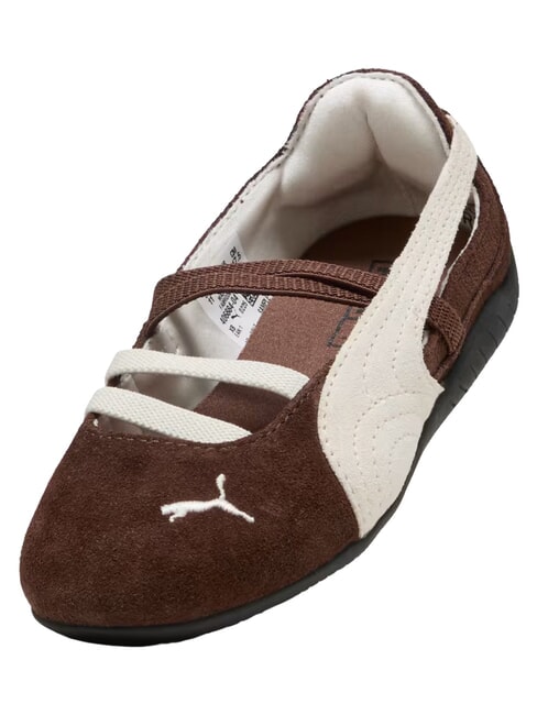 SPEEDCAT BALLET SD PS Ballerinas chestnut brown-warm white - Baby Shoes