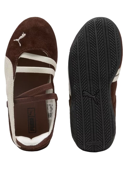 SPEEDCAT BALLET SD PS Ballerinas chestnut brown-warm white - Baby Shoes