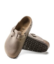 BIRKENSTOCK BOSTON Unisex Leather Sandals brown tobacco - Unisex shoes - 4