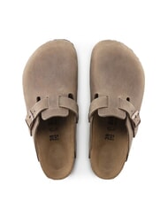 BIRKENSTOCK BOSTON Unisex Leather Sandals brown tobacco - Unisex shoes - 3