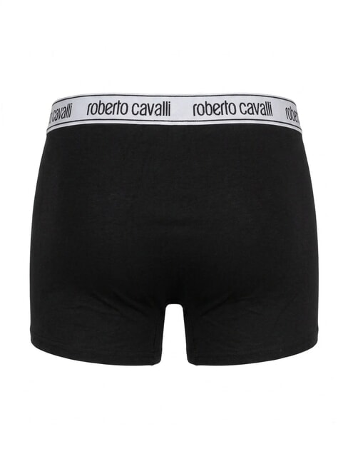 ALL-OVER ELASTIC Set of 3 pairs of boxers black - Men's briefs