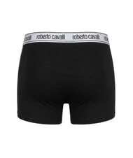 CAVALLI ALL-OVER ELASTIC Set of 3 pairs of boxers black - Men's briefs - 3