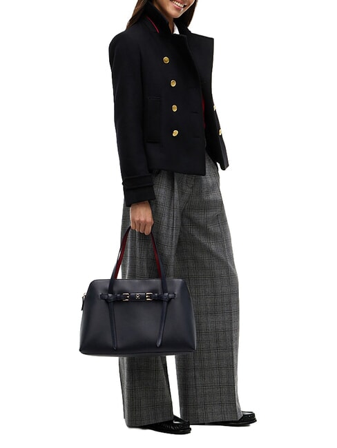 TH BUCKLE Shoulder tote bag space blue - Women&rsquo;s Bags