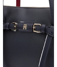 TOMMY HILFIGER TH BUCKLE Shoulder tote bag space blue - Women&rsquo;s Bags - 5