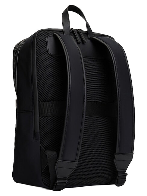 TH NYLON Backpack with front pocket black - Backpacks & School and Leisure