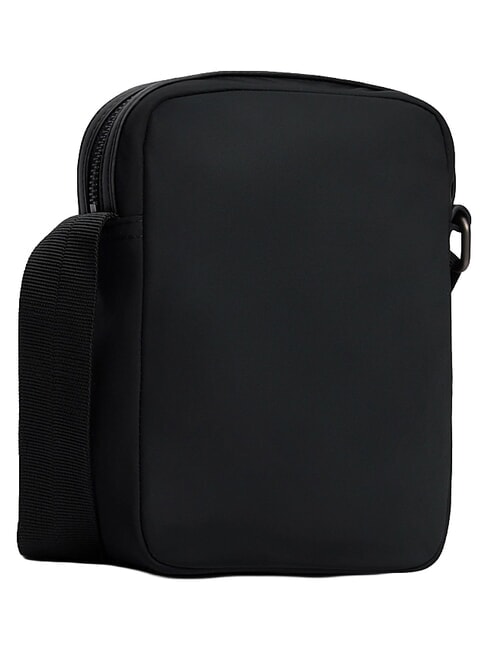 TH NYLON Bag with front pocket black - Over-the-shoulder Bags for Men