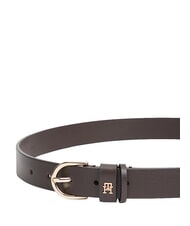 TOMMY HILFIGER ESSENTIAL EFFORTLESS Leather Belt Made in Italy - Belts